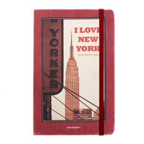 New York Line Note - Red Wine (M)