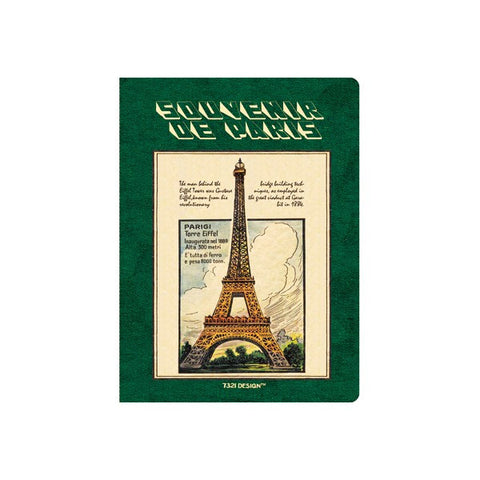 Paris Stitch Blank Notebook (M)