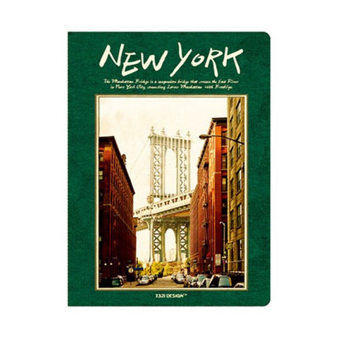 NYC Stitch Blank Notebook (M)