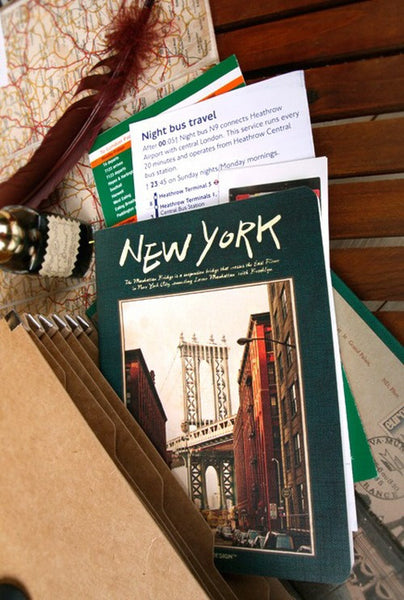 NYC Stitch Blank Notebook (M)