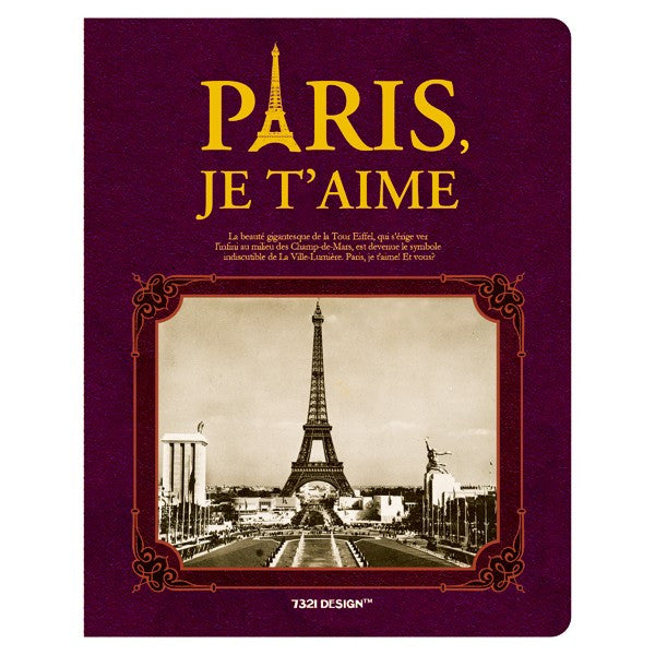 Paris Stitch Line Notebook (L)