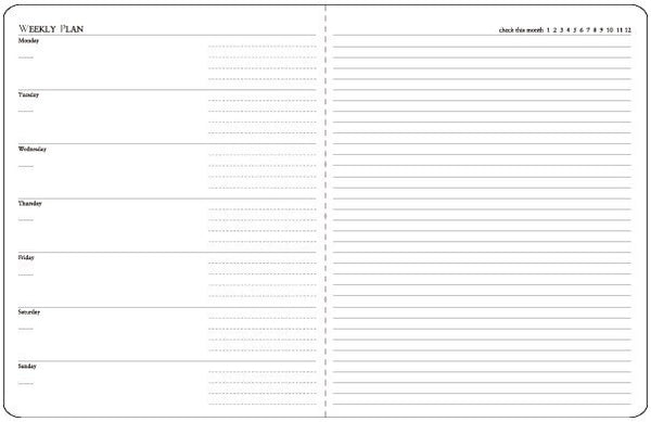NYC Stitch Weekly Planner (L)