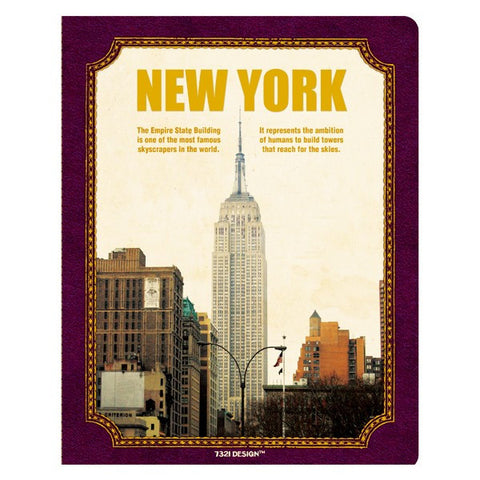 NYC Stitch Line Notebook (L)