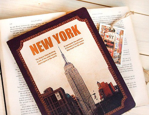 NYC Stitch Line Notebook (L)