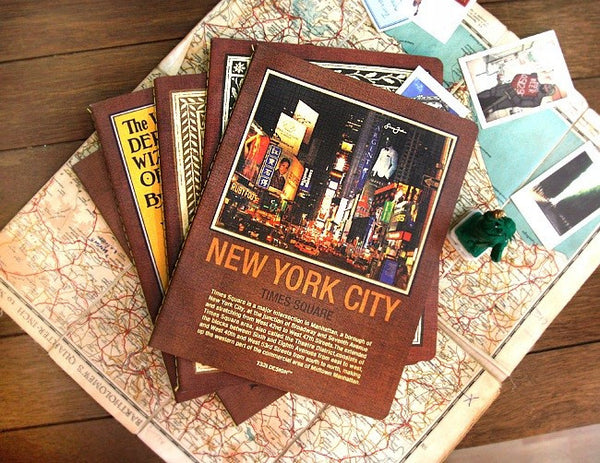 NYC Stitch Blank Notebook (L)
