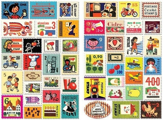 STAMP STICKER ver.3 - CZECH