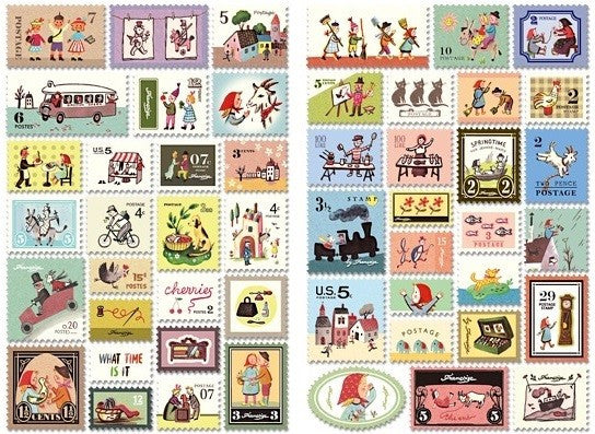 STAMP STICKER ver.3 - FRANCOISE