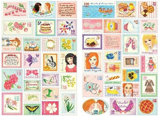 STAMP STICKER ver.3 - Anne