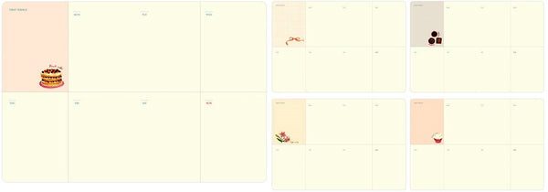 ANNE OF GREEN GABLES DIARY VOL.01 - Coral Pink