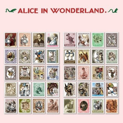Alice Stamp Sticker