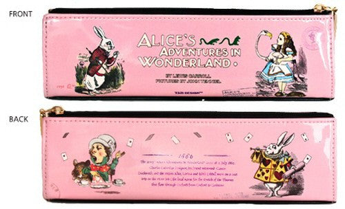 Alice Pencil Case - Pink Enamel