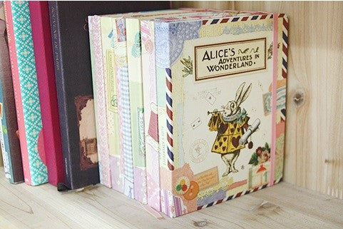 Vintage Collage Collection Line Note - Alice