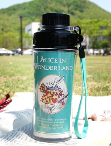 Water Bottle Ver.02 Alice - White Rabbit