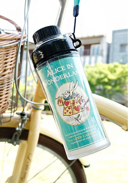 Water Bottle Ver.02 Alice - White Rabbit