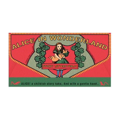 STICKY LETTER - Alice