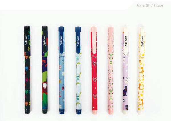 BALLPEN ANNA GILI - Giraffe    Black