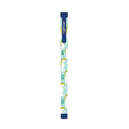 BALLPEN ANNA GILI - Sea horse Blue