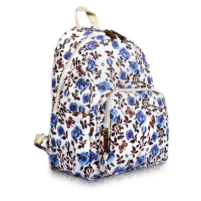 Petit Backpack Floral Mint - Nathalie Lete