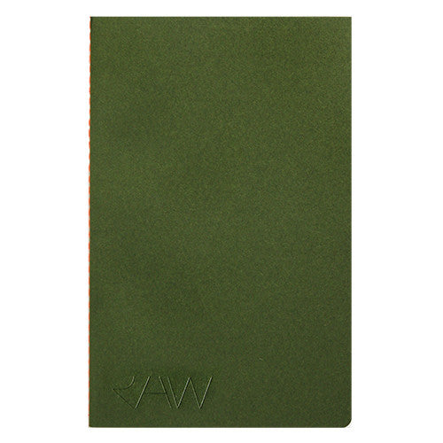 THE STITCH NOTE RAW BLANK - Olive