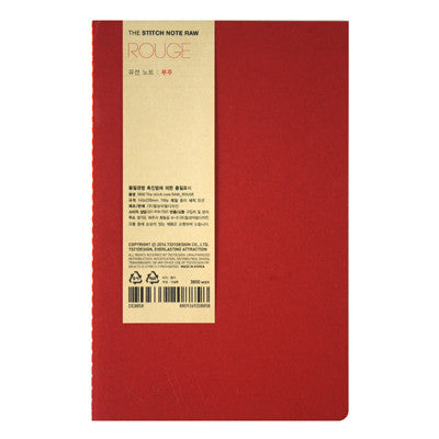 THE STITCH NOTE RAW LINE - Rouge