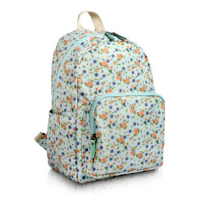 Petit Backpack Floral Mint - Nathalie Lete
