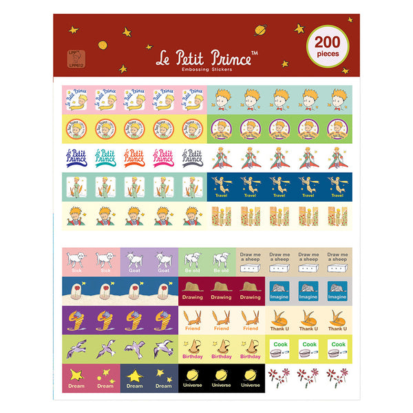 EMBOSSING STICKER VER.3 - Lpp