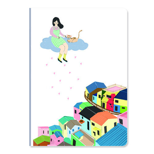 TRAVEL STITCH NOTE - green