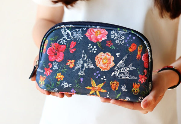 Nathalie Lete Cosmetic Pouch - Tour Eiffel Garden