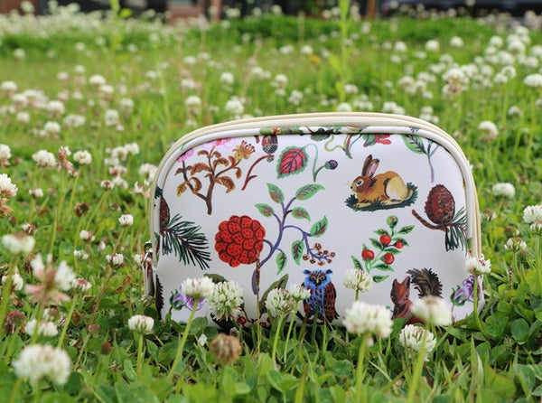 Nathalie Lete Cosmetic Pouch - Tour Eiffel Garden