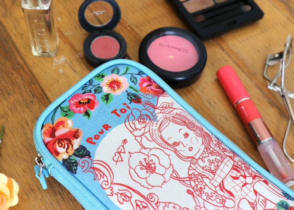 Nathalie Lete Double Sided Pouch - Doll