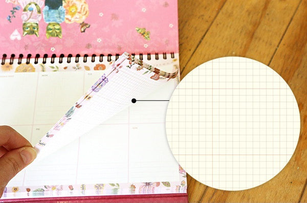 WEEKLY PLANNER by Nathalie Lete - Princess