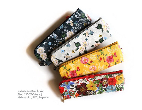Nathalie Lete Pencil Pouch - Roses