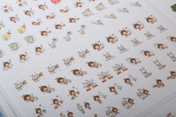 EMBOSSING STICKER VER.3 - Okaytina