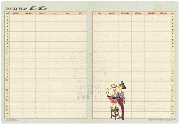 Alice's Adventures in Wonderland Diary vol. 19 - Green