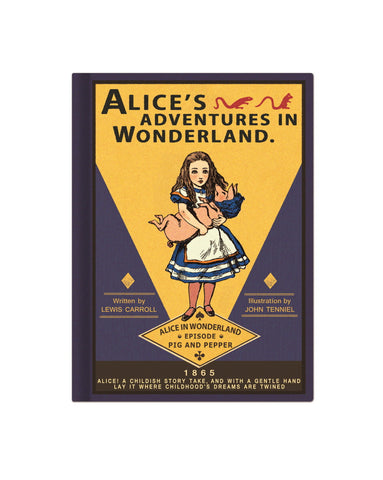 Galore Hardcover Blank Note  - Alice