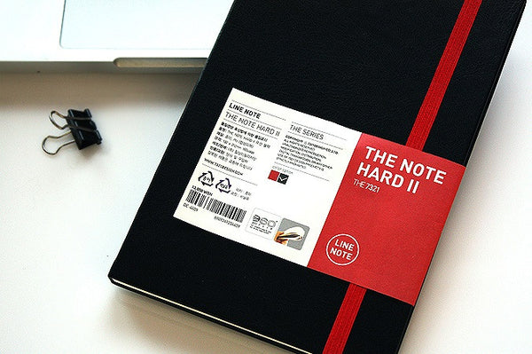 The Note Hardcover II - Black (Line)