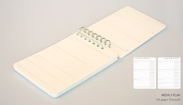 THE 7321 WEEKLY Planner - Raw