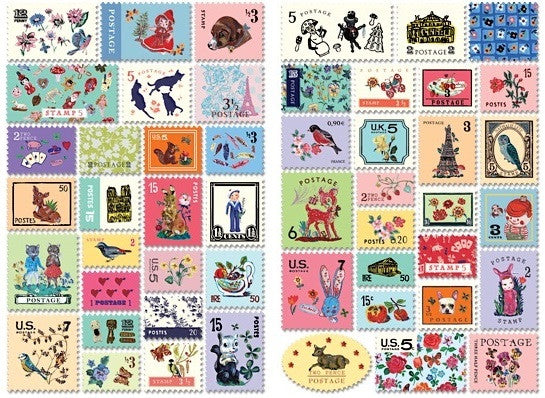 STAMP STICKER ver.3 - Nathalie Lete 
