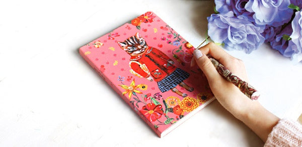 Handbound Agenda Nathalie Lete Big Pink