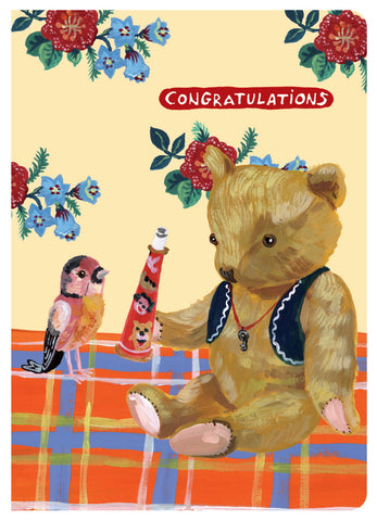 Nathalie Lete Greeting Card - Congratulations 03