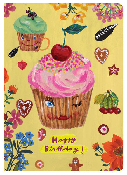 Nathalie Lete Greeting Card - Happy Birthday 03