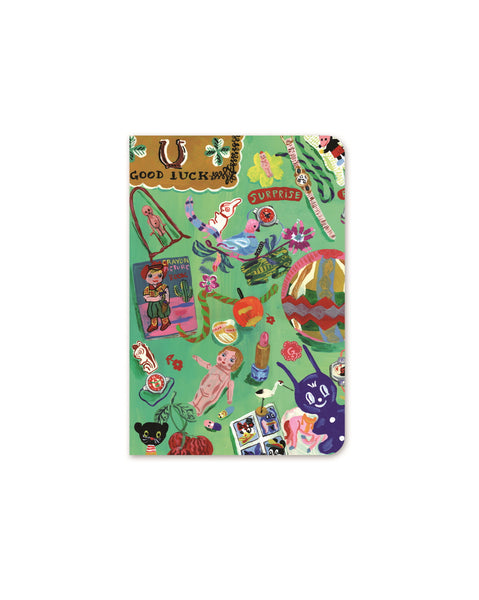 STITCH GRID NOTE POCKET - Nathalie Lete