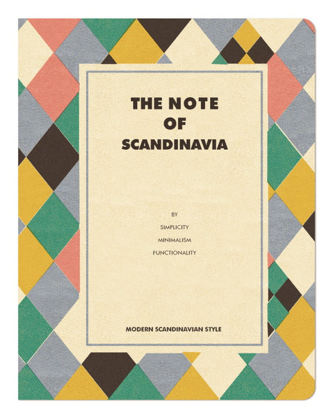 STITCH BLANK NOTE LARGE - Scandinavia