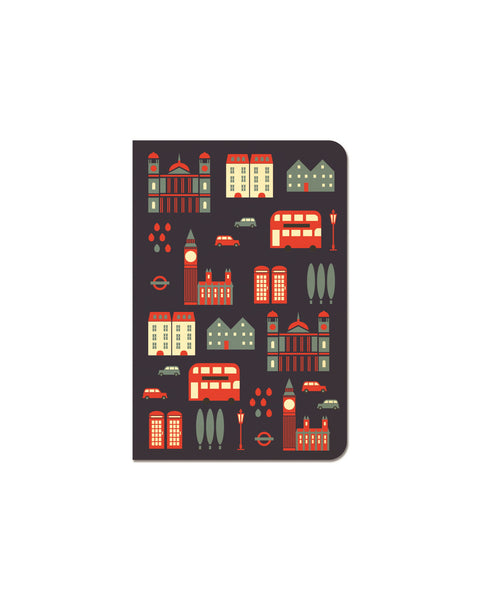STITCH GRID NOTE POCKET - London