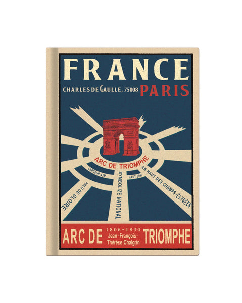 Galore Hardcover Blank Note  - Paris