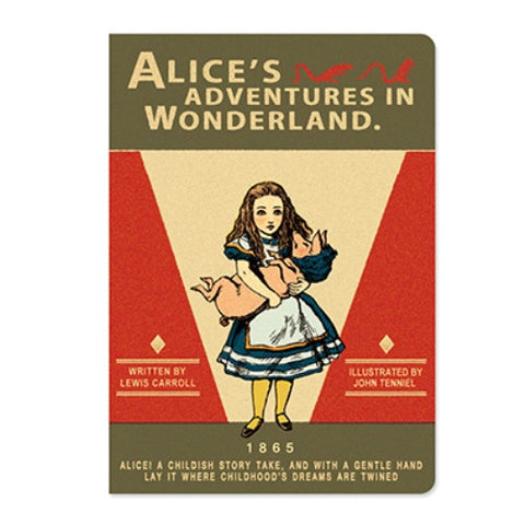ALICE IN WONDERLAND VINTAGE CARD - Baby Pig