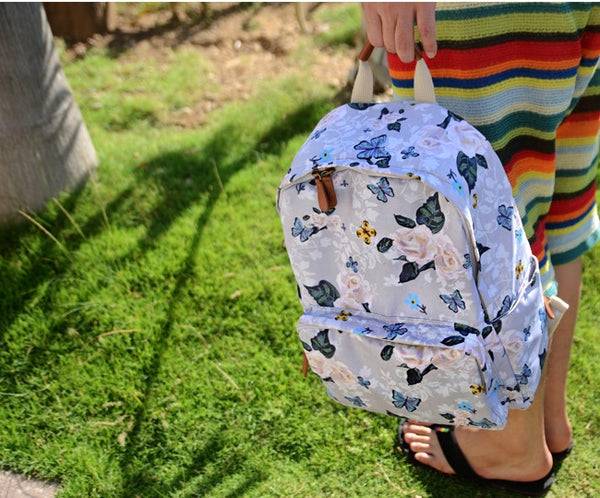 Nathalie Lete Backpack - My Garden Navy