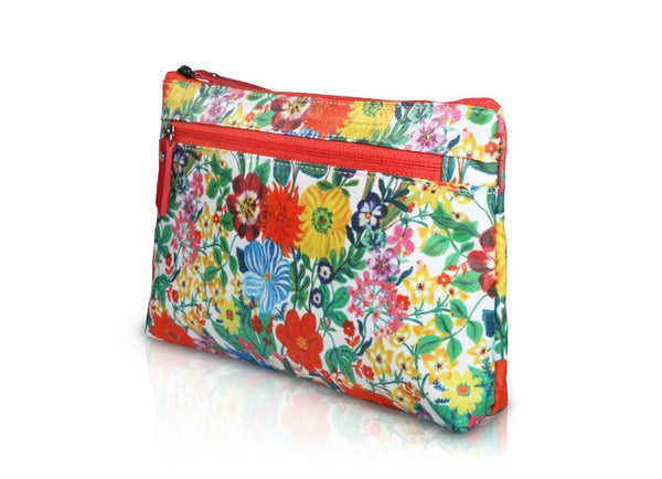 Nathalie Lete Flat Pouch - Flowers